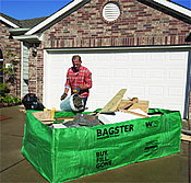 Bagster Dumpster In A Bag, Green